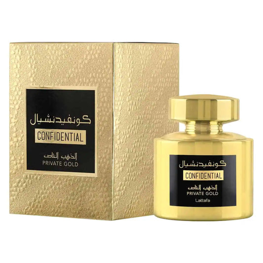 Confidential Private Gold – Lattafa – 100ml