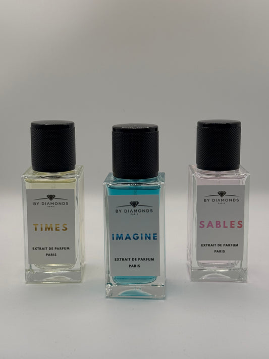 Pack de 3 parfum inspiration LV
